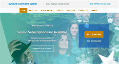 Desktop Screenshot of eugeneconcertchoir.org